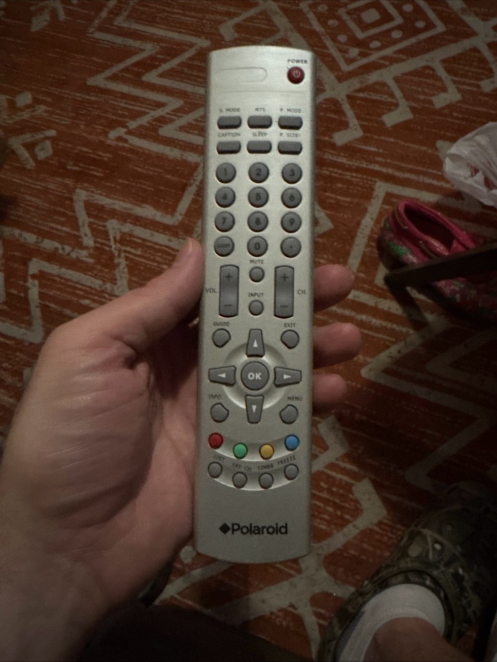 Polaroid Replacement TV Remote Control OEM P4084-1 P4084-2 P4084-4 P4084-3